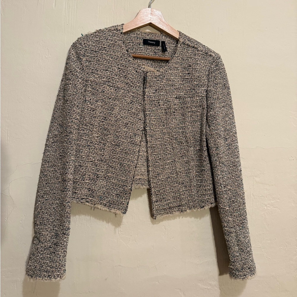 Women's Theory Tweed Jacket 4